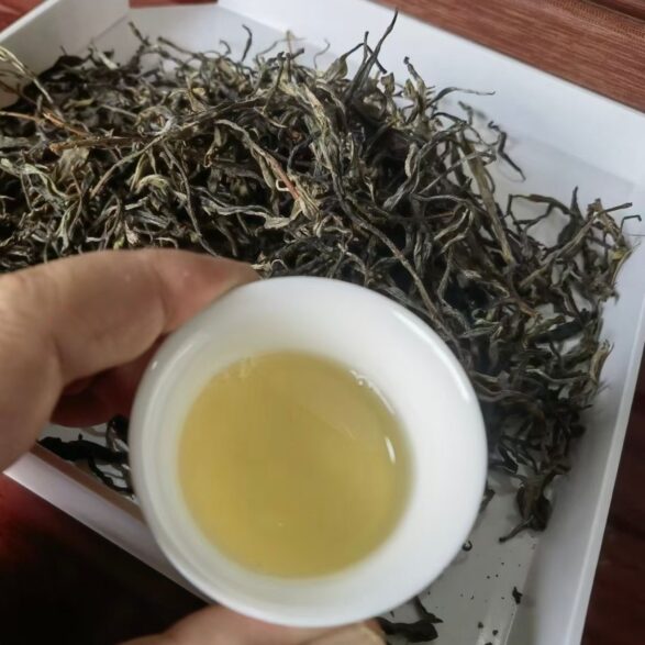 2021プーアル生茶・那卡古樹茶（四年熟成）50ｇ - 画像 (2)